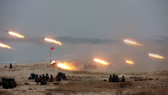 كوريا الشمالية تطلق قذائف مدفعية