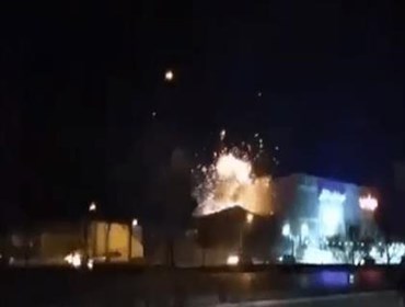 بالفيديو: هجوم بمسيّرات على مصنع عسكري في ايران!