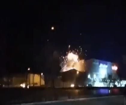 بالفيديو: هجوم بمسيّرات على مصنع عسكري في ايران!
