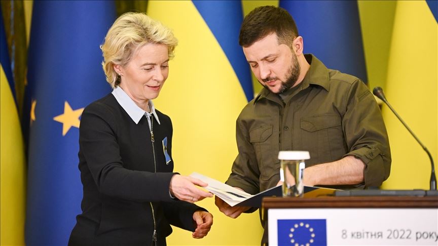 وفد أوروبي في كييف دعماً لأوكرانيا