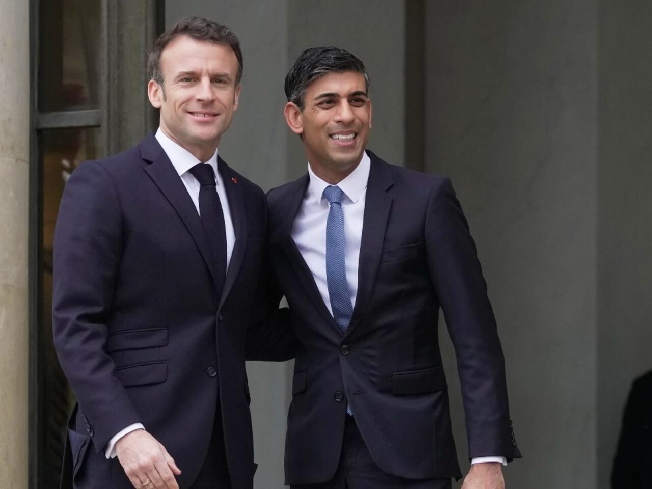 ماكرون يرحّب ببداية جديدة في العلاقات الفرنسية - البريطانية