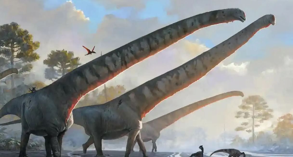 وزنه عشرات الأطنان.. الكشف عن الديناصور صاحب أطول رقبة!