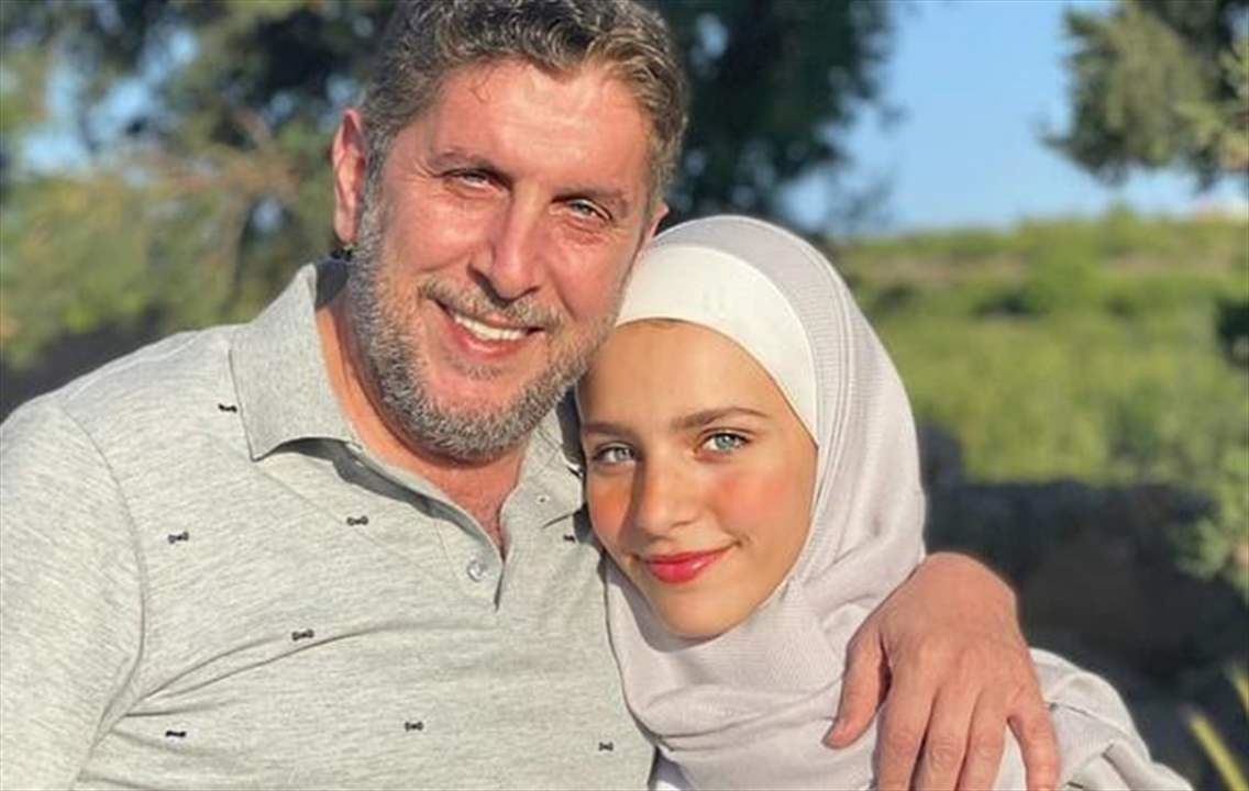 فيديو مؤثر .. محمد قنوع يعانق ابنته وكأنّه يودّعها!
