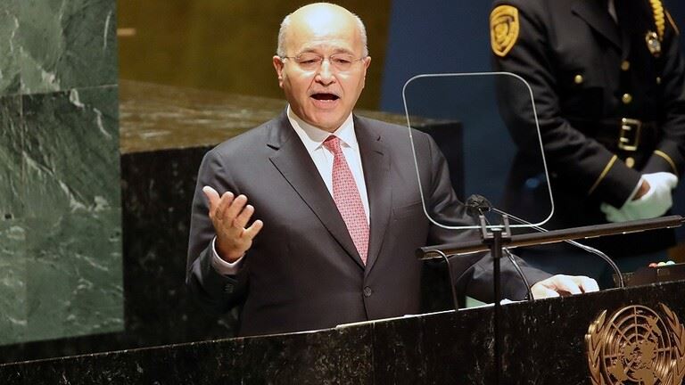 الرئيس العراقي: الانتخابات المقبلة مصيرية والسلام يحتاج لعراق آمن