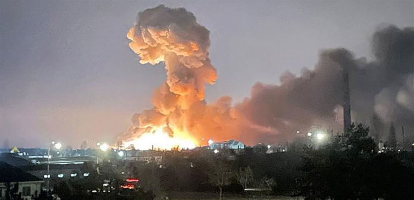 انفجارات تهز مناطق أوكرانية عدة!
