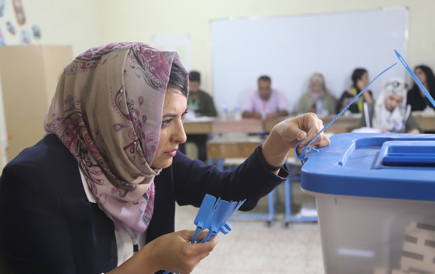 مفوضية الانتخابات العراقية: نسبة المشاركة بلغت 41 % حسب النتائج الأولية

