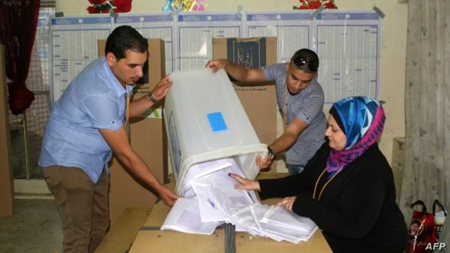 النتائج الأولية غير النهائية للانتخابات في محافظة واسط