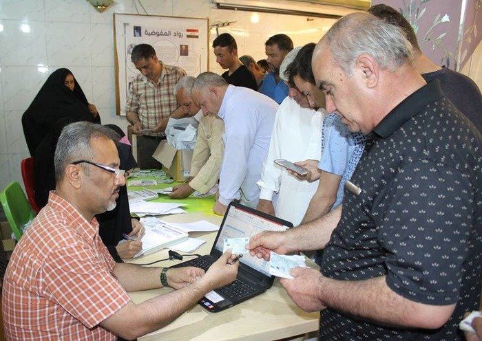 النتائج الأولية للانتخابات في محافظة النجف