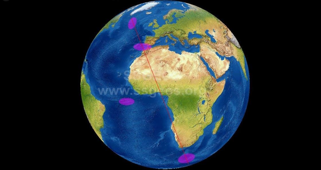 بخريطة وخط أحمر غامض.. العالم الهولندي: أنا لا أتنبأ!
