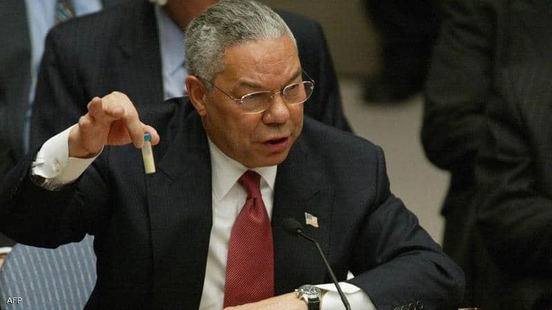 وفاة كولن باول.. وزير الخارجية الأميركي صاحب حجّة "اسلحة الدمار الشامل" لاحتلال العراق