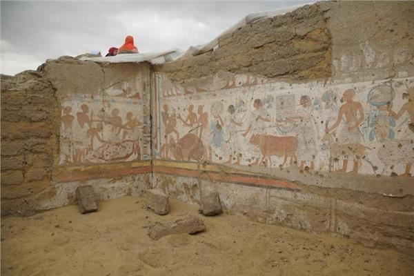 بعثة مصرية تكشف عن مقبرة رئيس الخزانة في عهد رمسيس الثاني