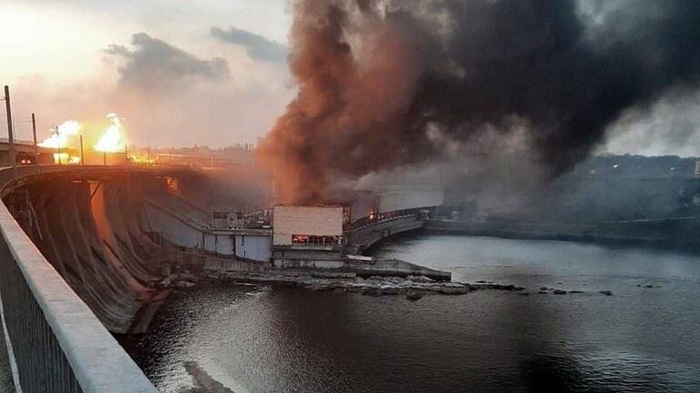 أكبر هجوم على مواقع الطاقة وإصابة أكبر محطة كهرومائية في أوكرانيا