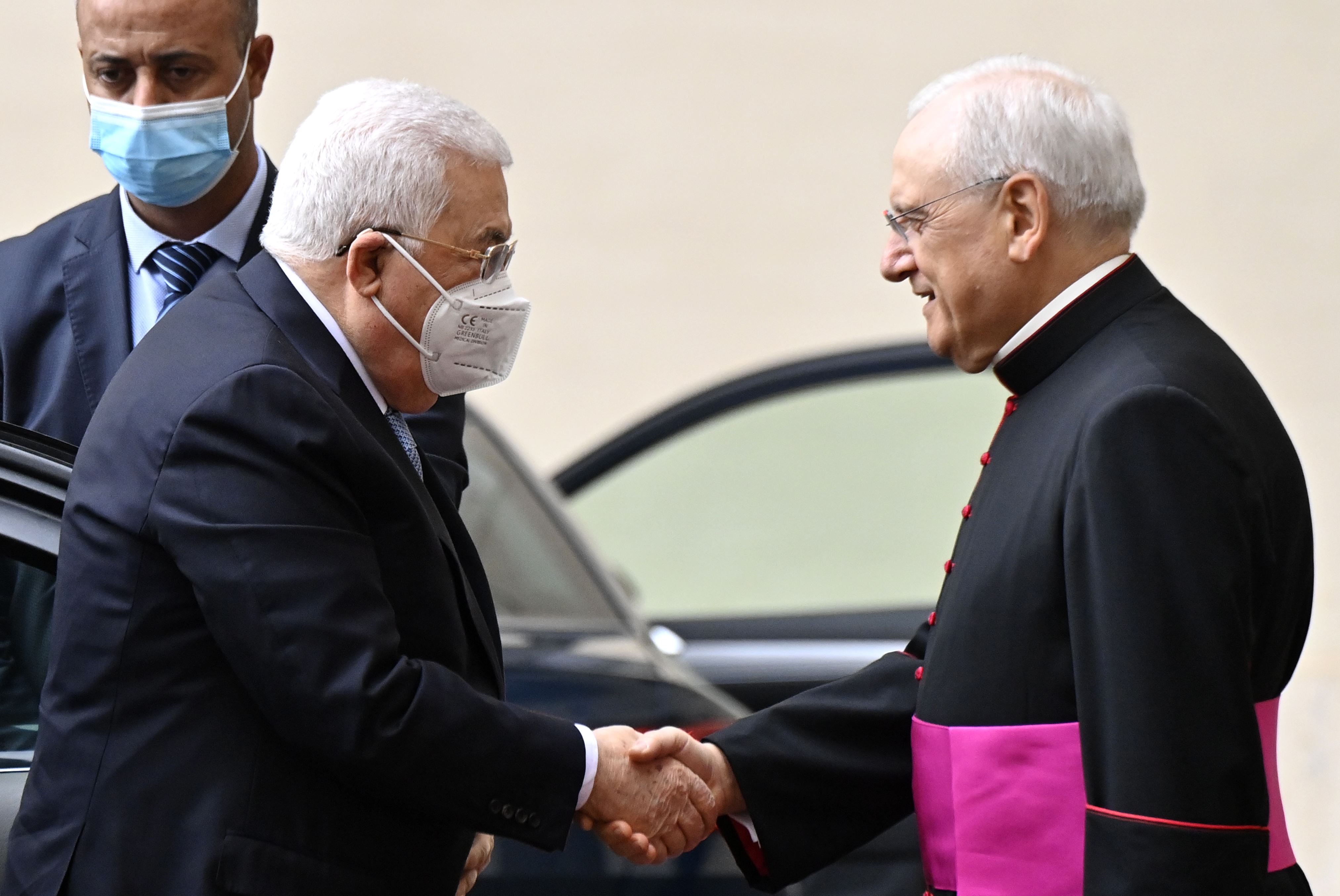 الرئيس الفلسطيني يلتقي البابا فرنسيس في الفاتيكان