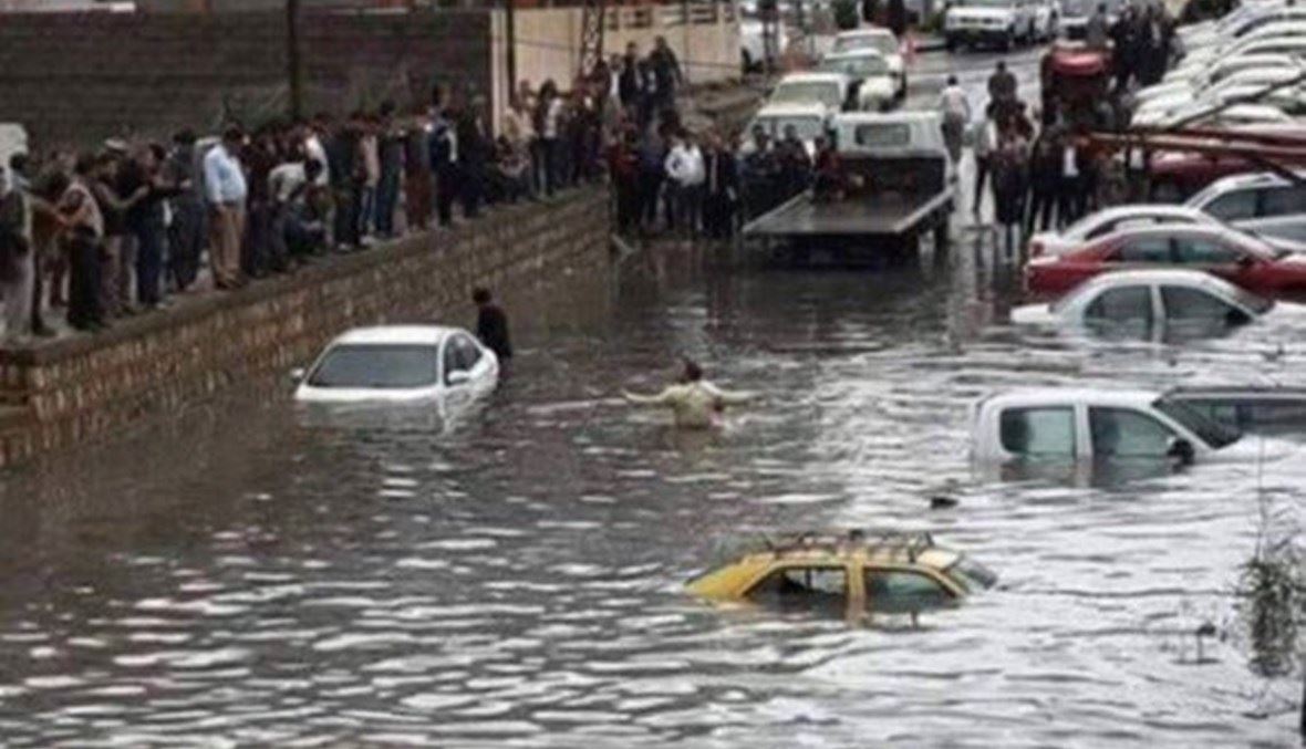 فيضانات مدمرة تجتاح اربيل .. وعراقيون قضوا غرقاً في بيوتهم!