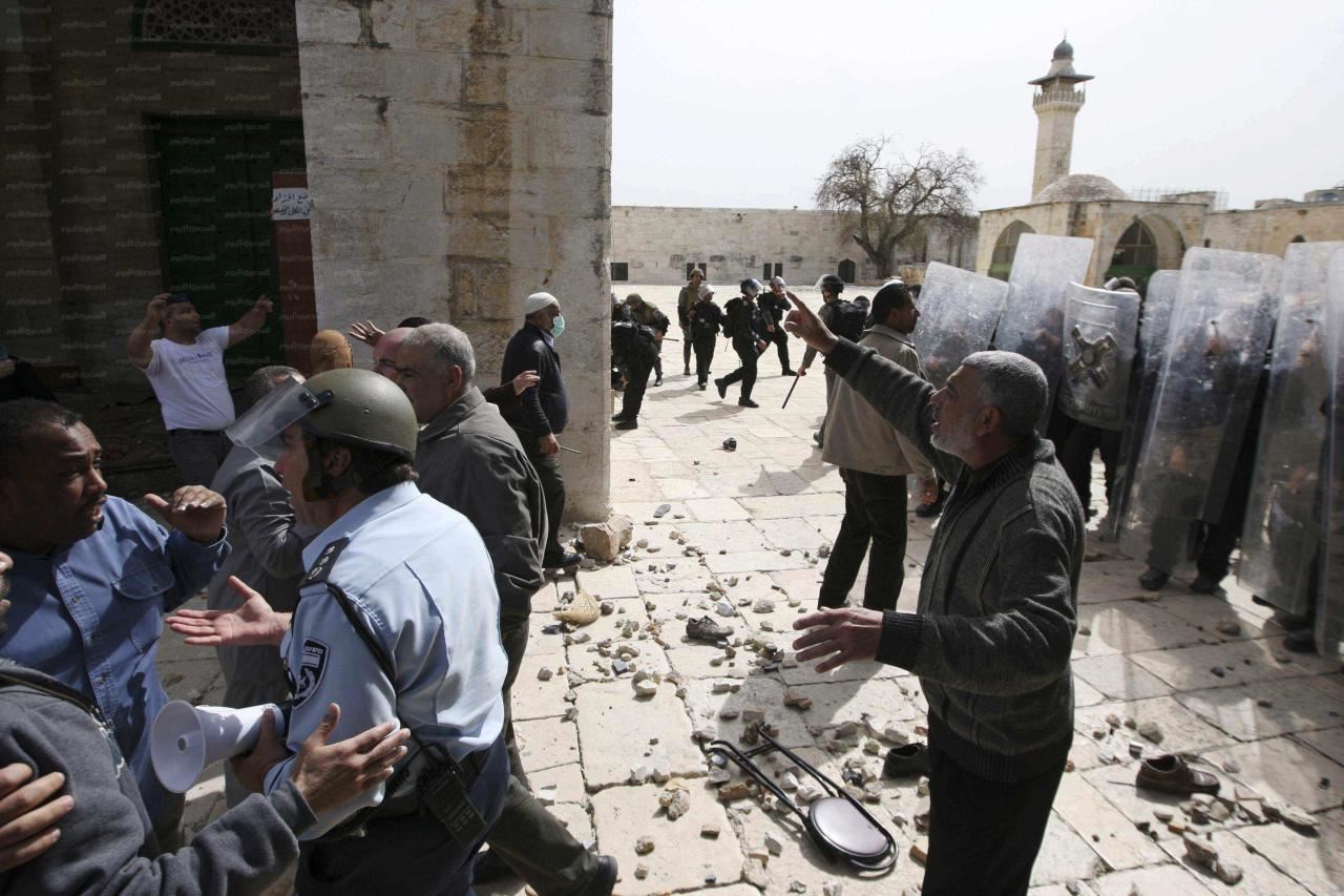 اجتماع عربي يُدين الاعتداءات الإسرائيلية في المسجد الأقصى