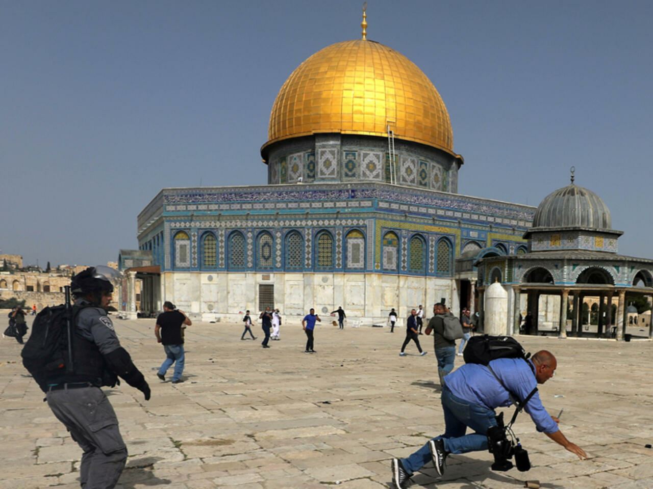 اشتباكات المسجد الأقصى تستعر .. هل تنجح واشنطن في ردع إسرائيل؟